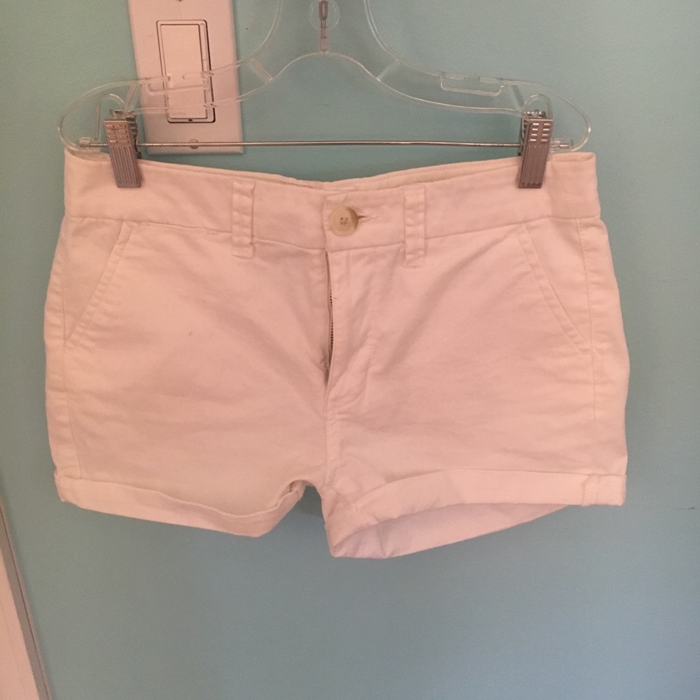 white shorts